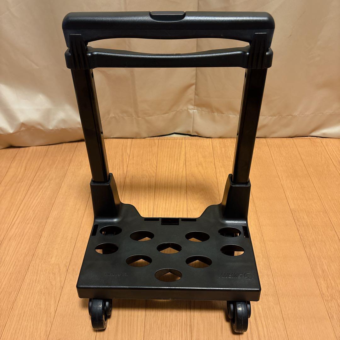 極美品】SWANY キャリーバッグ モノグラムライン エナメル 4輪