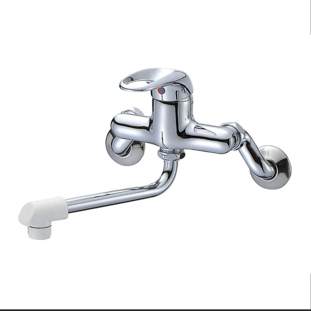 SANEIキッチン水栓　壁付シングル混合栓K1700D-4UR