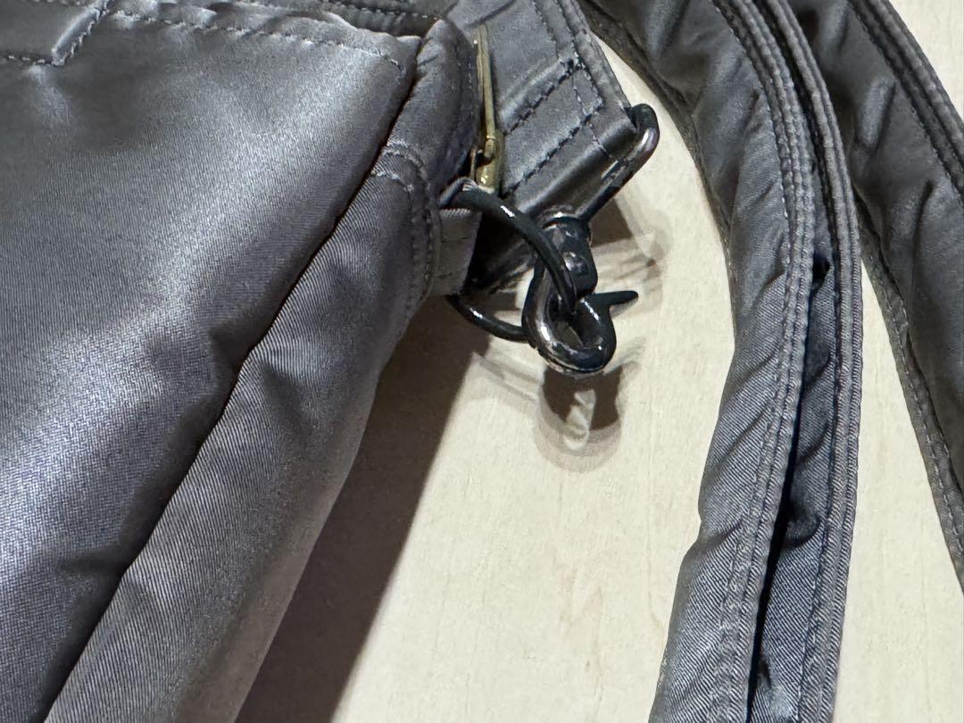 PORTER 限定PX TANKER VERTICALショルダーバッグ グレー