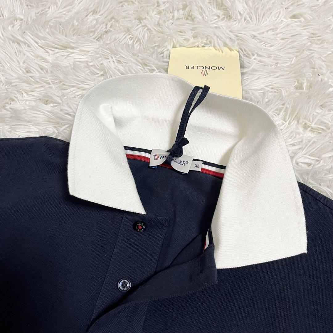 【新品】 MONCLER モンクレール 20ss ポロシャツ トリコロールライン