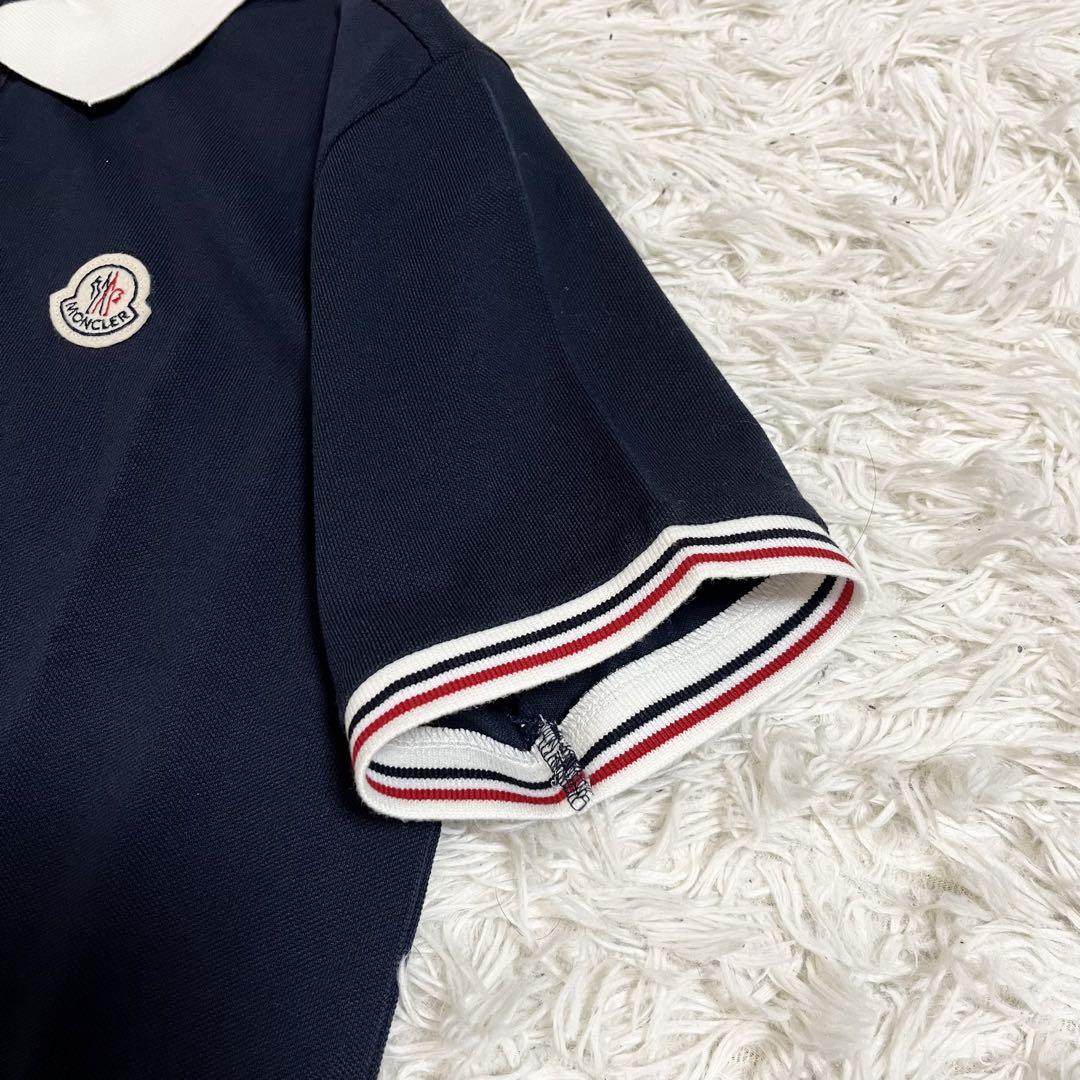 【新品】 MONCLER モンクレール 20ss ポロシャツ トリコロールライン