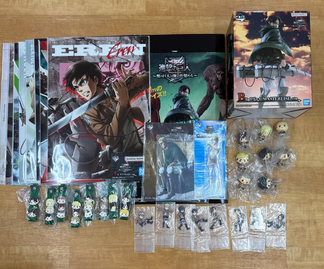 進撃の巨人 一番くじ まとめ売り 35点 未開封