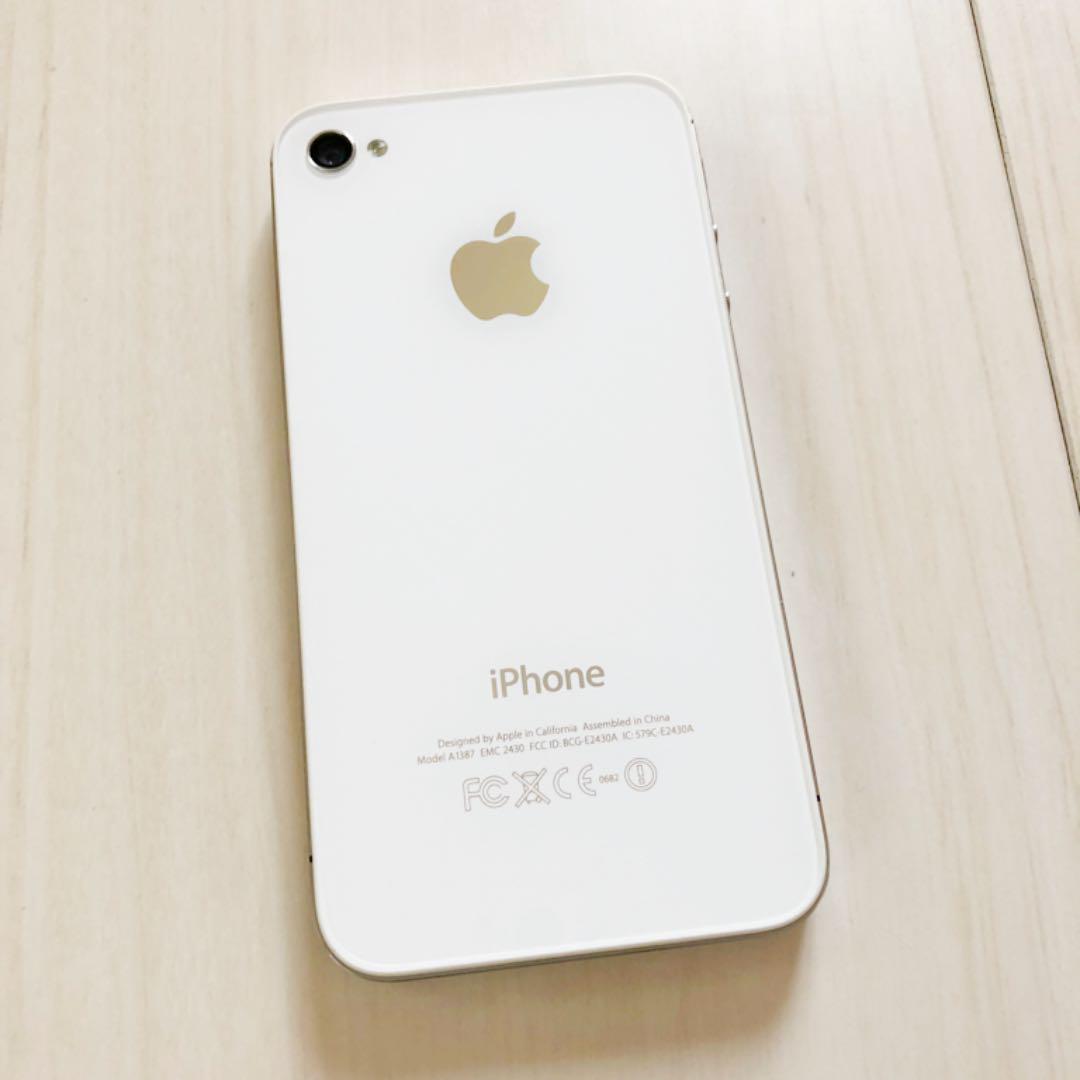 iPhone 4S ホワイト本体 iPhone 4s (再生新品/コレクター品) SIMフリー版 Apple iPhone4S