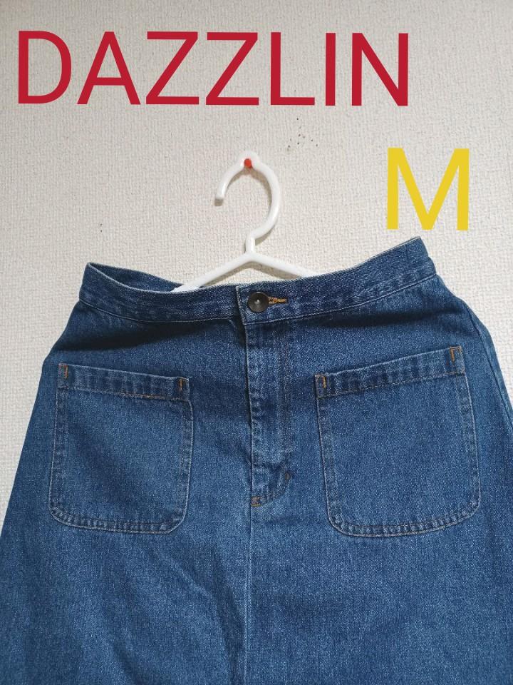 デニムスカート ひざ丈 ダズリン Dazzlin タイト Mサイズ 古着 メルカリ