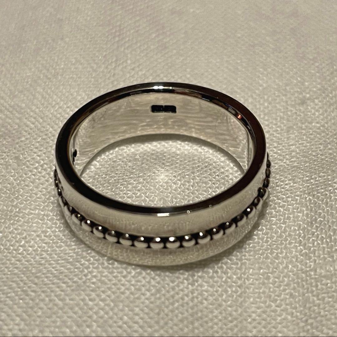 agete アガット　シルバーリング　silver 17号ぐらい