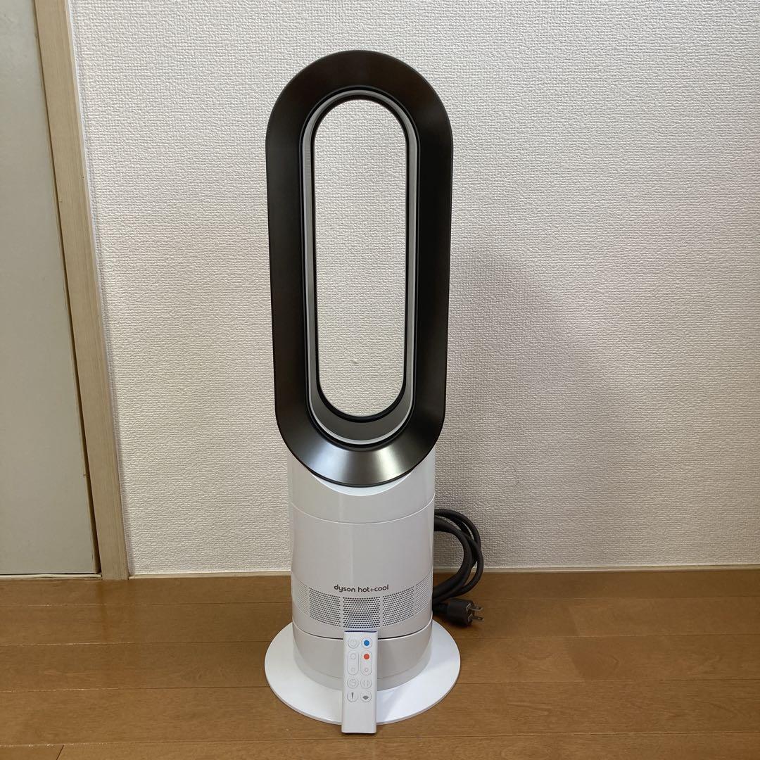 Dyson AM09 2020年製 動作品　リモコン付き 美品】Dyson AM09 hot+cool リモコン付き（2020年製） - メルカリ