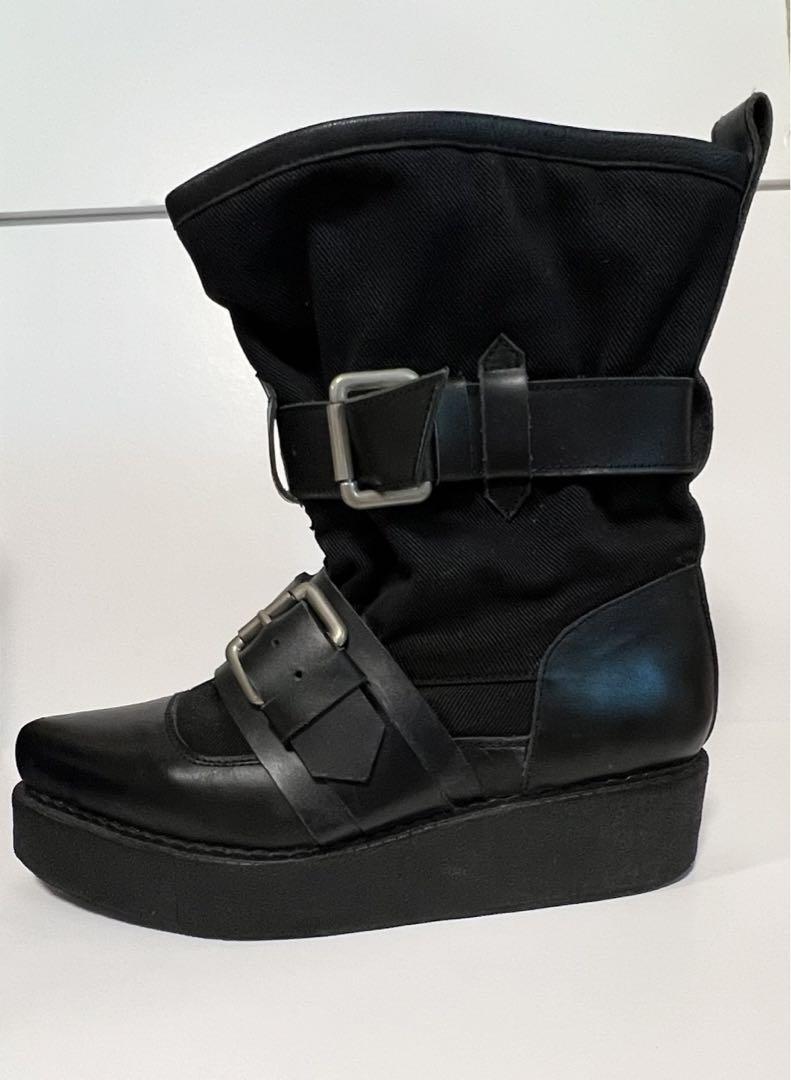 ktz 厚底　ベルトブーツ