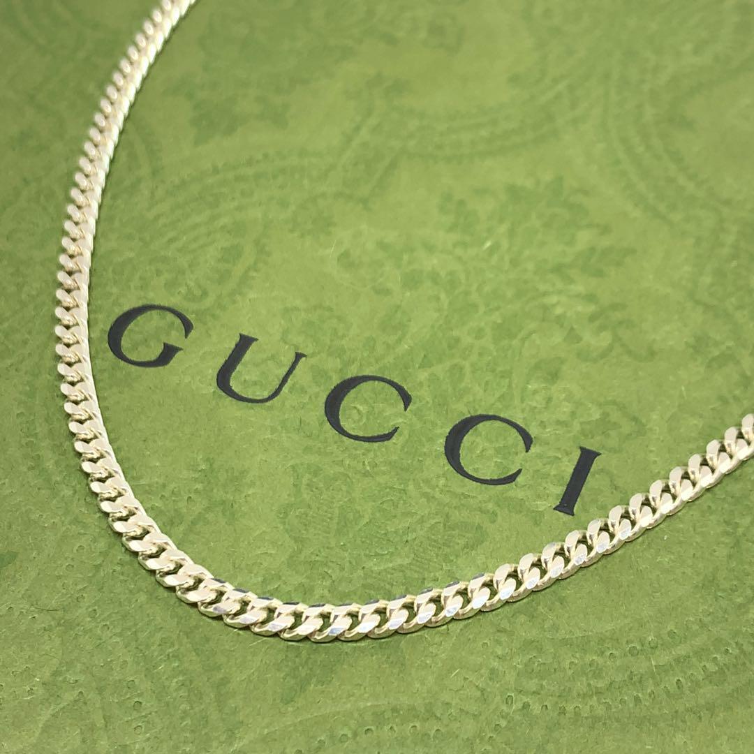 GUCCI 喜平 48cm チェーンのみ シルバー925 ネックレス 0302a
