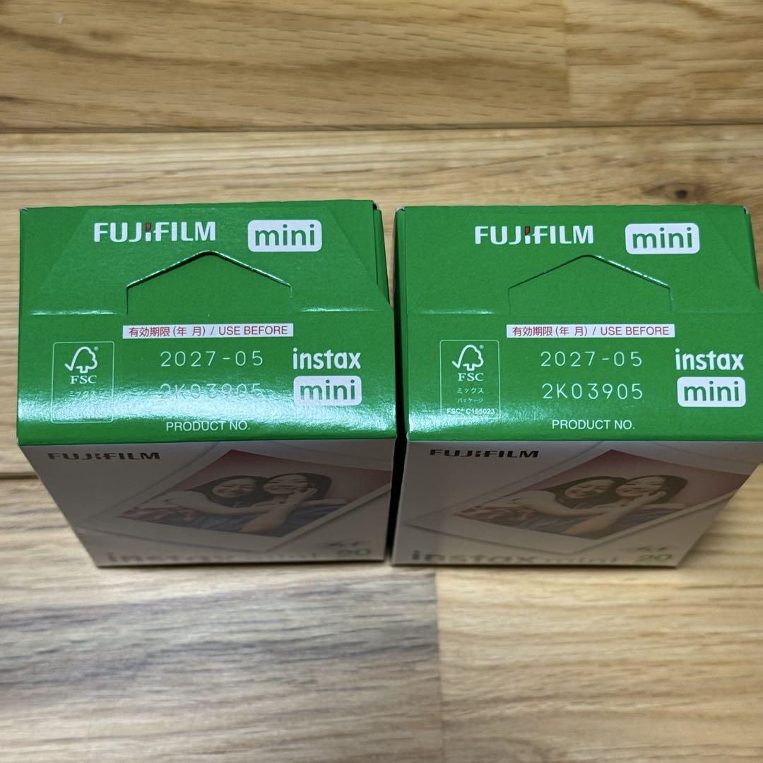 新品未開封 FUJIFILM instaxminiチェキフィルム40枚入 - メルカリ