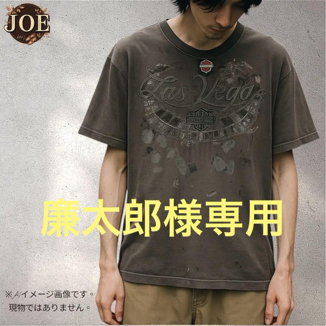 希少 HARLEY-DAVIDSON ハーレー ラスベガスプリント Tシャツ古着