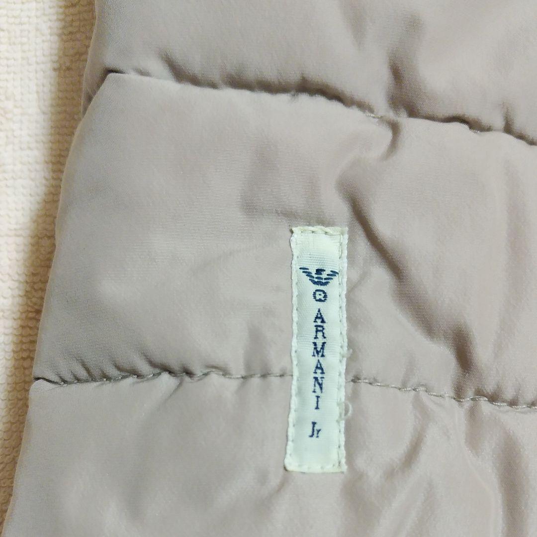 キッズダウ アルマーニジュニア12A K7jZC-m40293515349 のフリルが