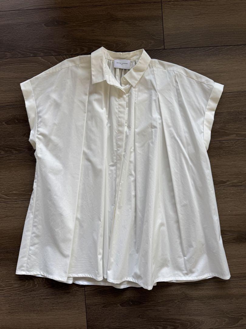 UNITED ARROWS 半袖シャツ ホワイト