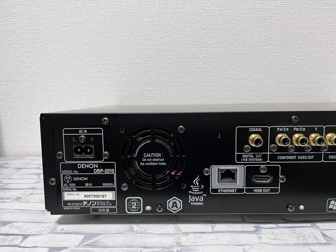 美品　DENON ブルーレイプレイヤー　DBP-2010