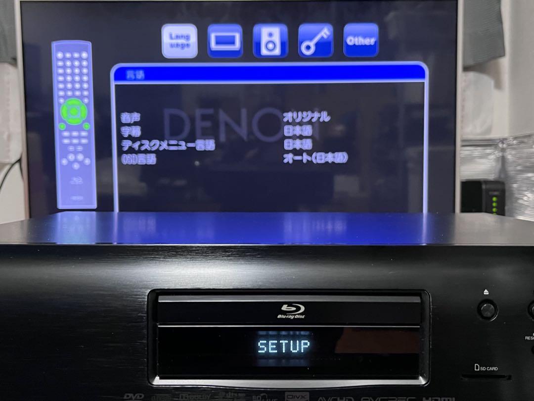 美品　DENON ブルーレイプレイヤー　DBP-2010