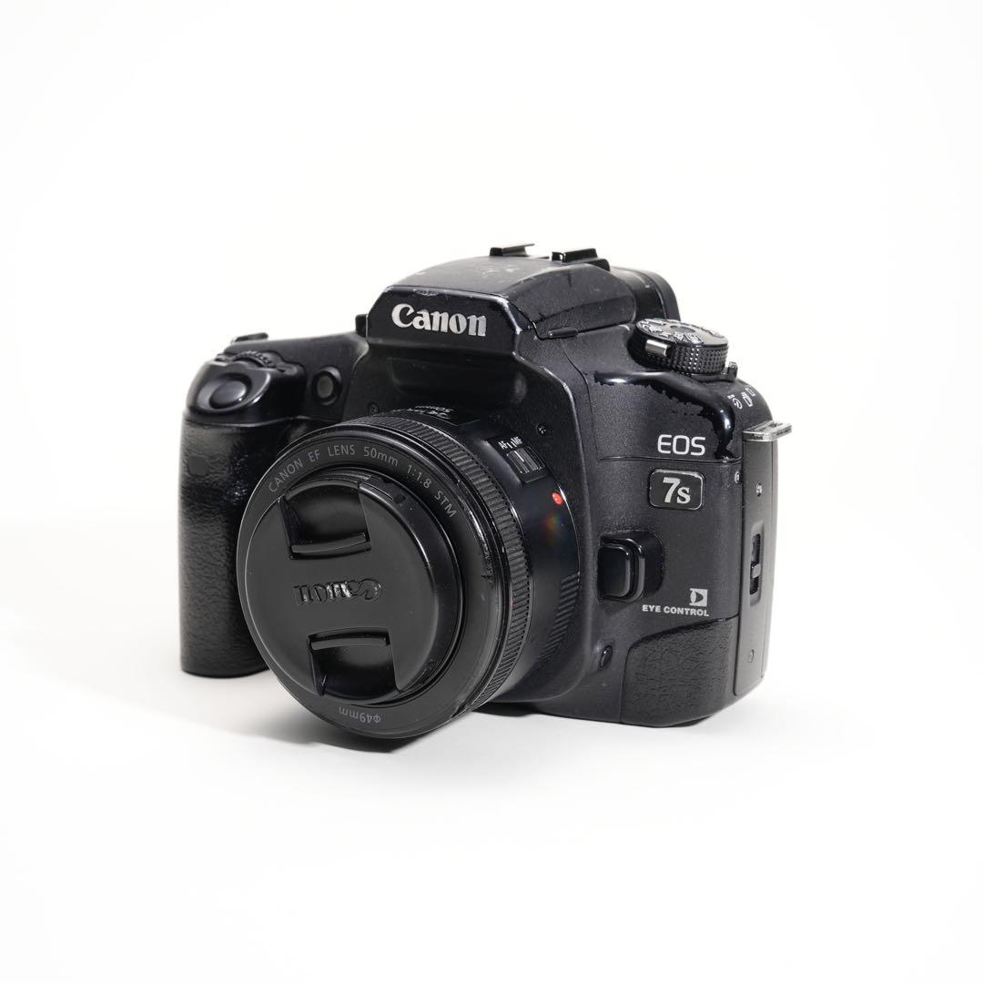【作動確認済】Canon EOS 7s＋EF50mm F1.8 フィルムセット