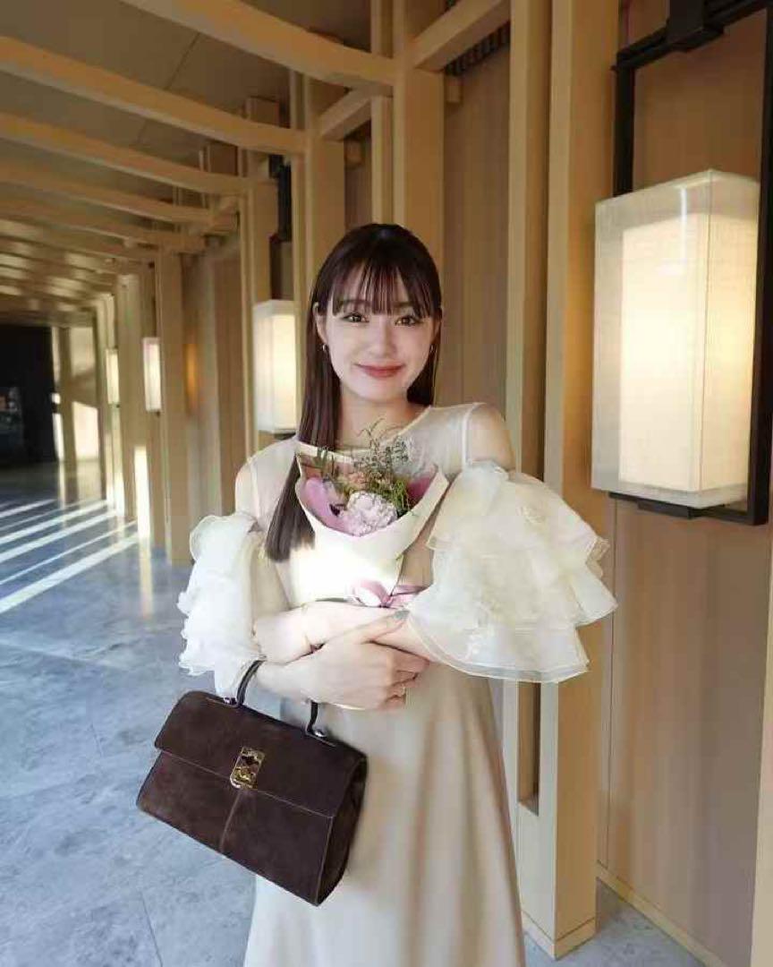 ACKA organdy frill dress レディース