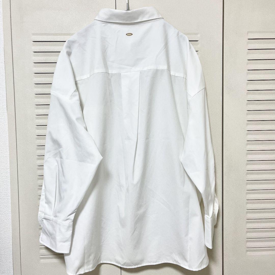 anuans アニュアンス スタンダードシャツ　WHITE