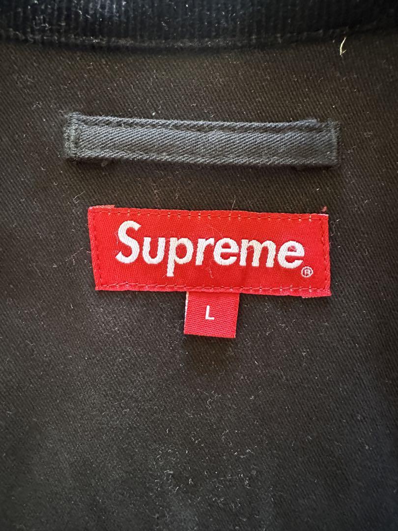 ジャケット・アウター 2014fw Supreme Dry Wax Barn Coat Black L