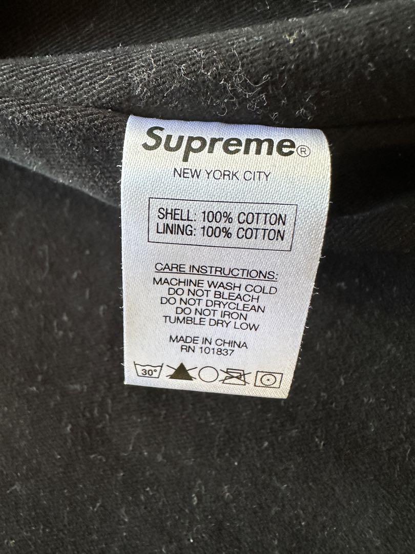 ジャケット・アウター 2014fw Supreme Dry Wax Barn Coat Black L