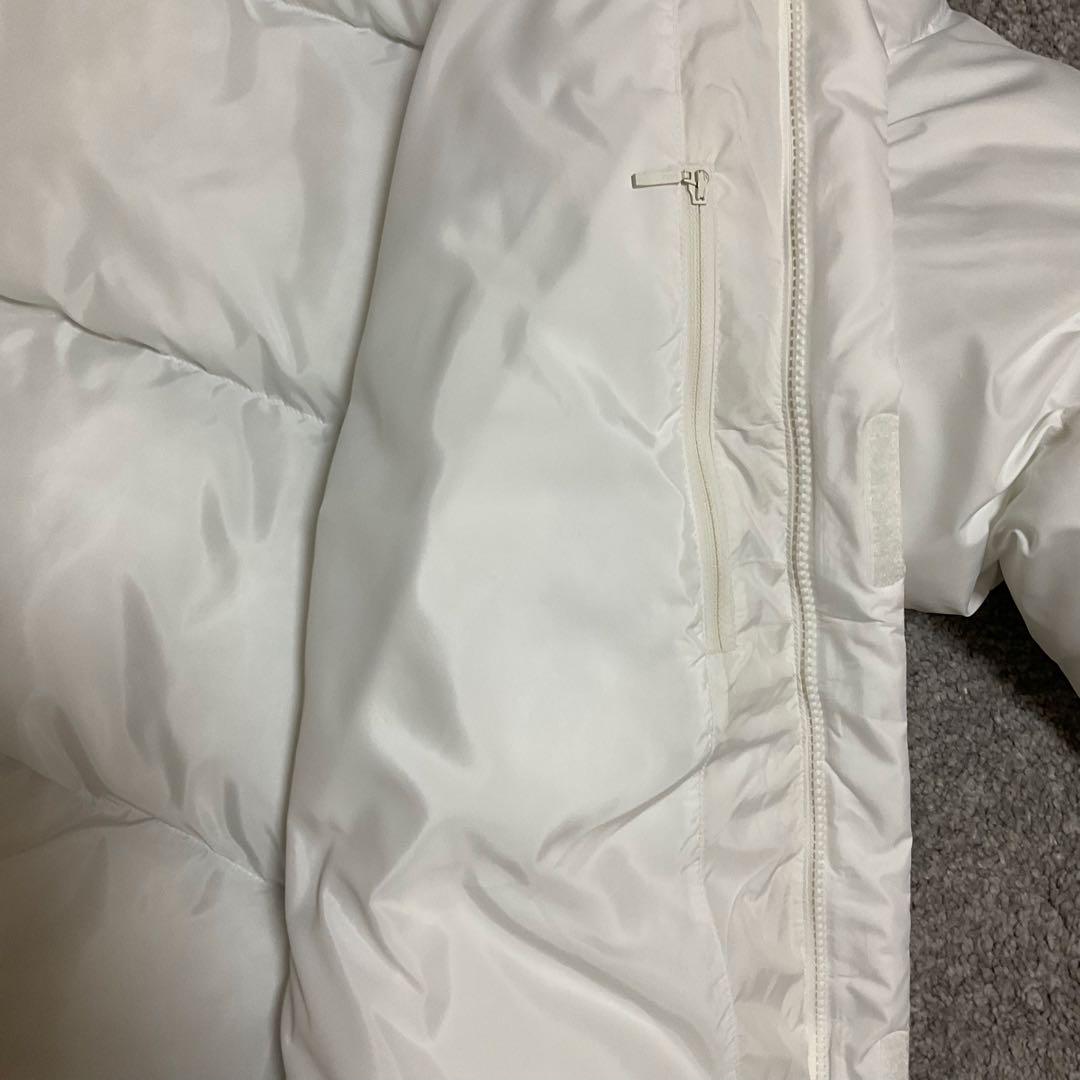 THE NORTH FACE ホワイトダウンジャケット　Lサイズ