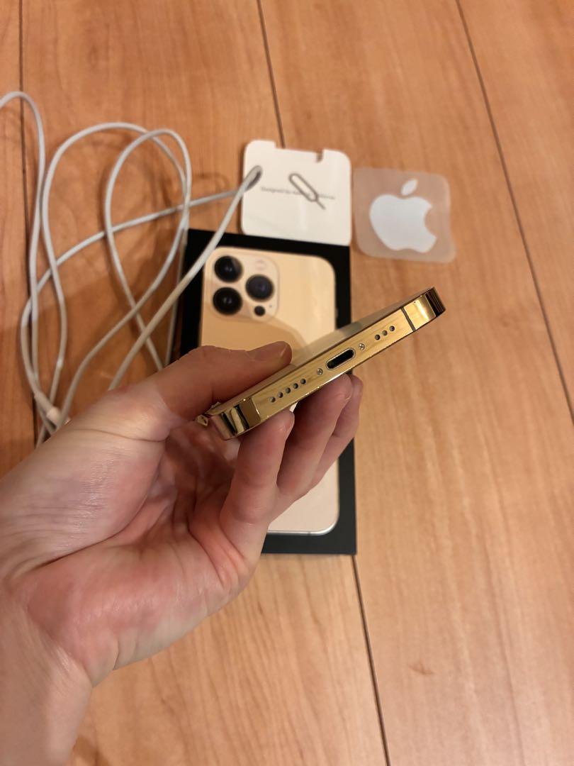 iPhone 13 pro gold 128GB SIMフリー