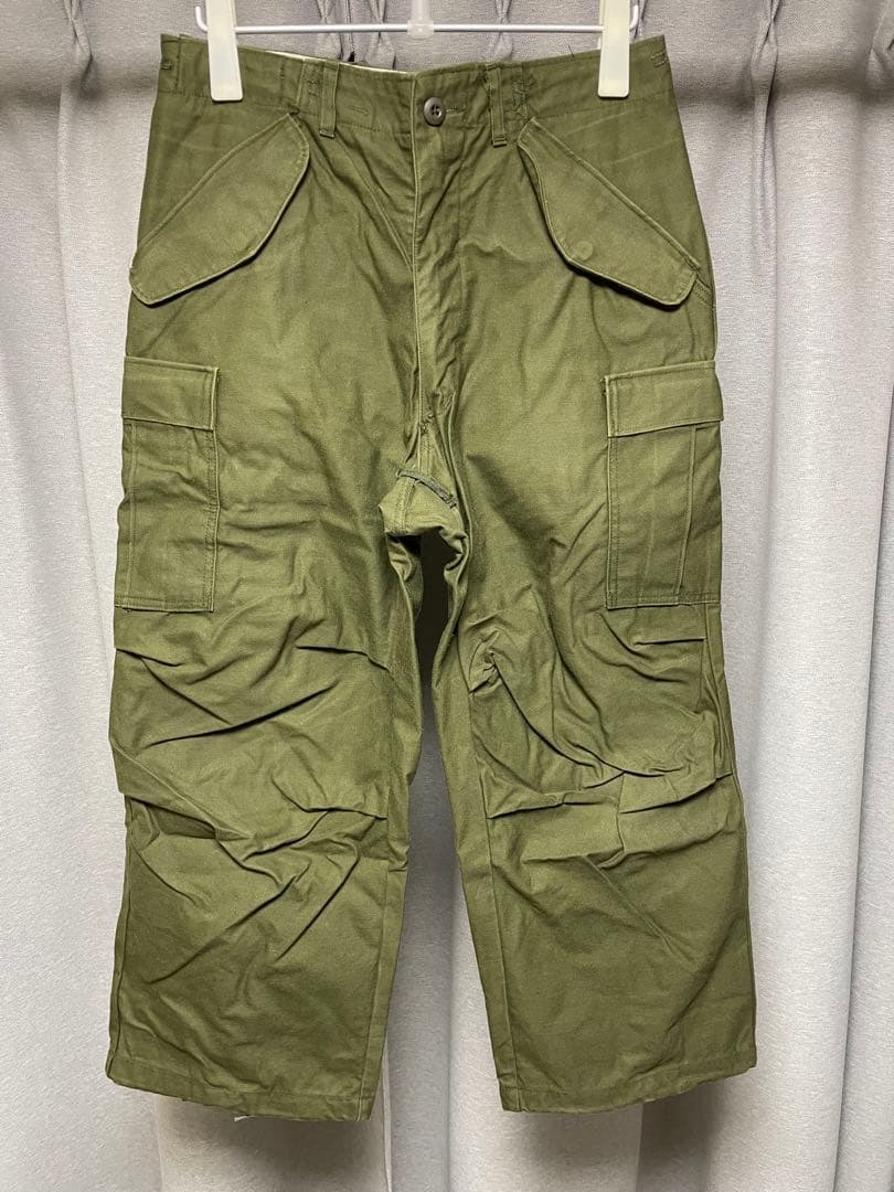 極美品 希少サイズ】usarmy m65 カーゴパンツ 史上一番安い www