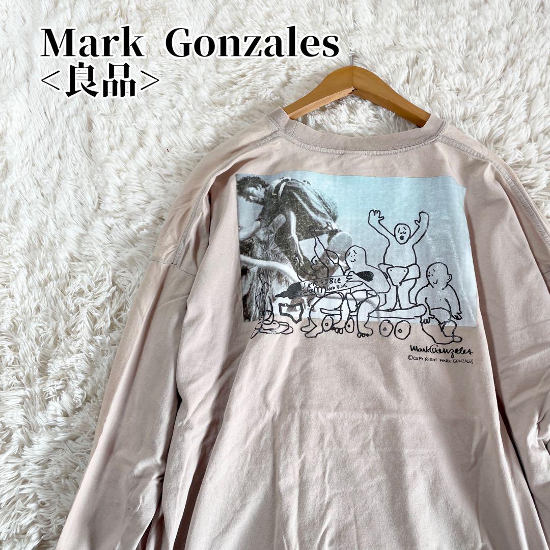 【美品】マークゴンザレス Mark Gonzales ロングスリーブTシャツ