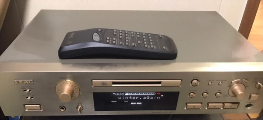 TEAC MDデッキ　MD-5 取説付　完動品
