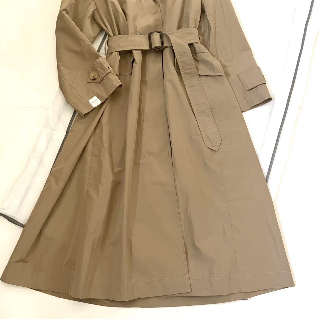 超美品 最高級 MaxMara マニュエラ ダブルフェイス ベルテッドコート