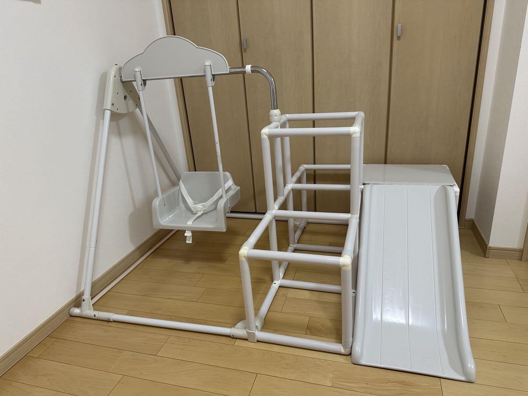 ジャングルジム グレーホワイト 美品