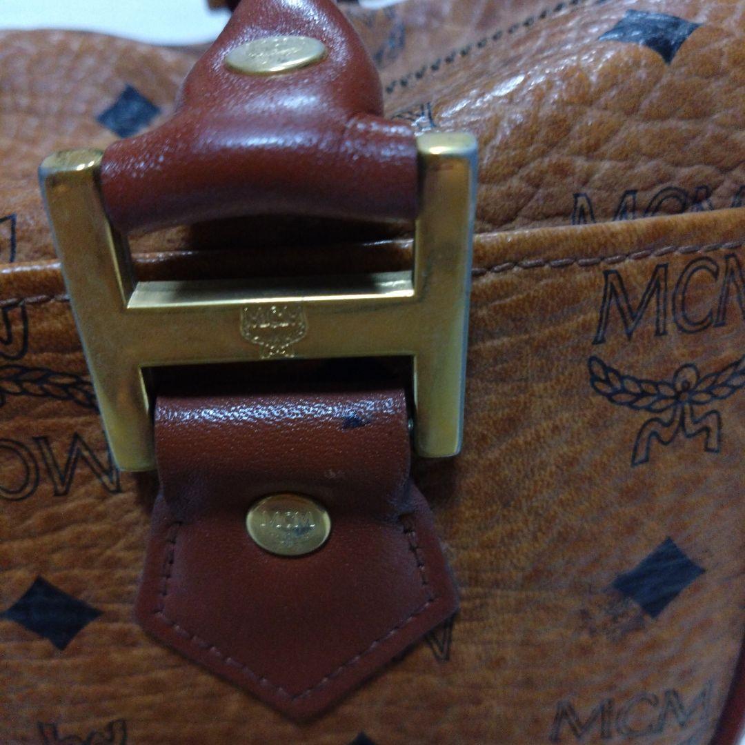 公式 ストアファッション - MCM ミニボストンバッグ レザー