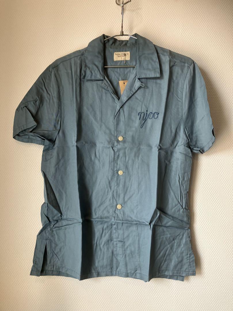 【リユース】Nudie jeans ヌーディージーンズnjco 半袖シャツ S