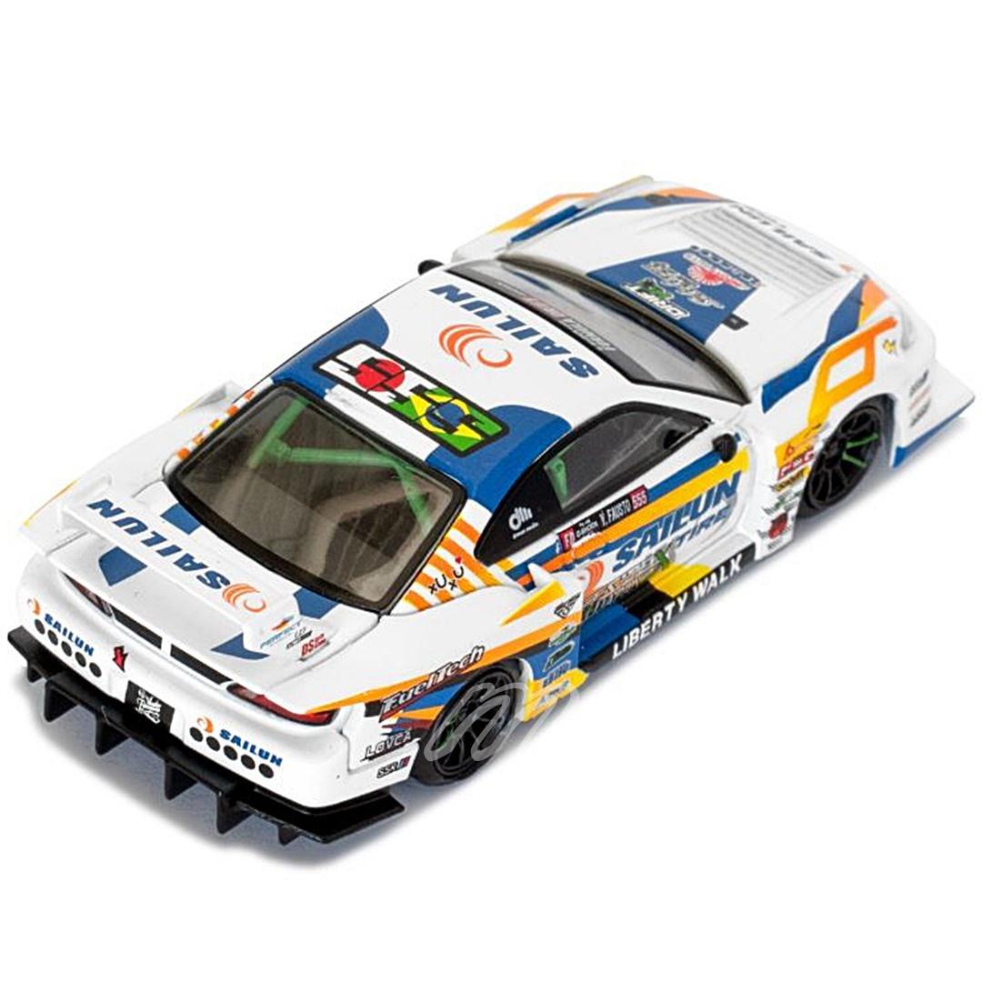 MINI GT LBスーパーシルエット S15 SILVIA #555 2023 - メルカリ
