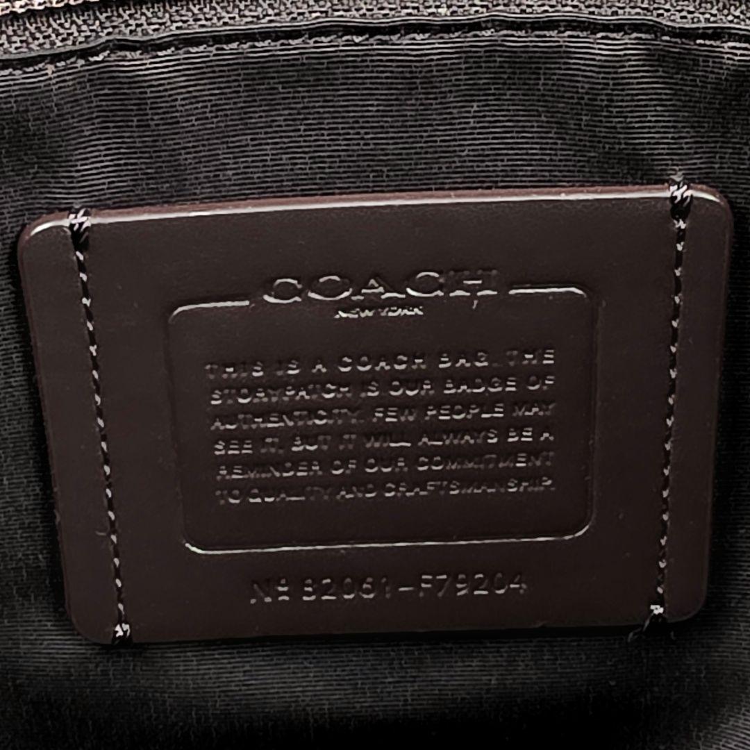 美品 コーチ COACH シグネチャー トレッカー トートバッグ ビジネスバッグ