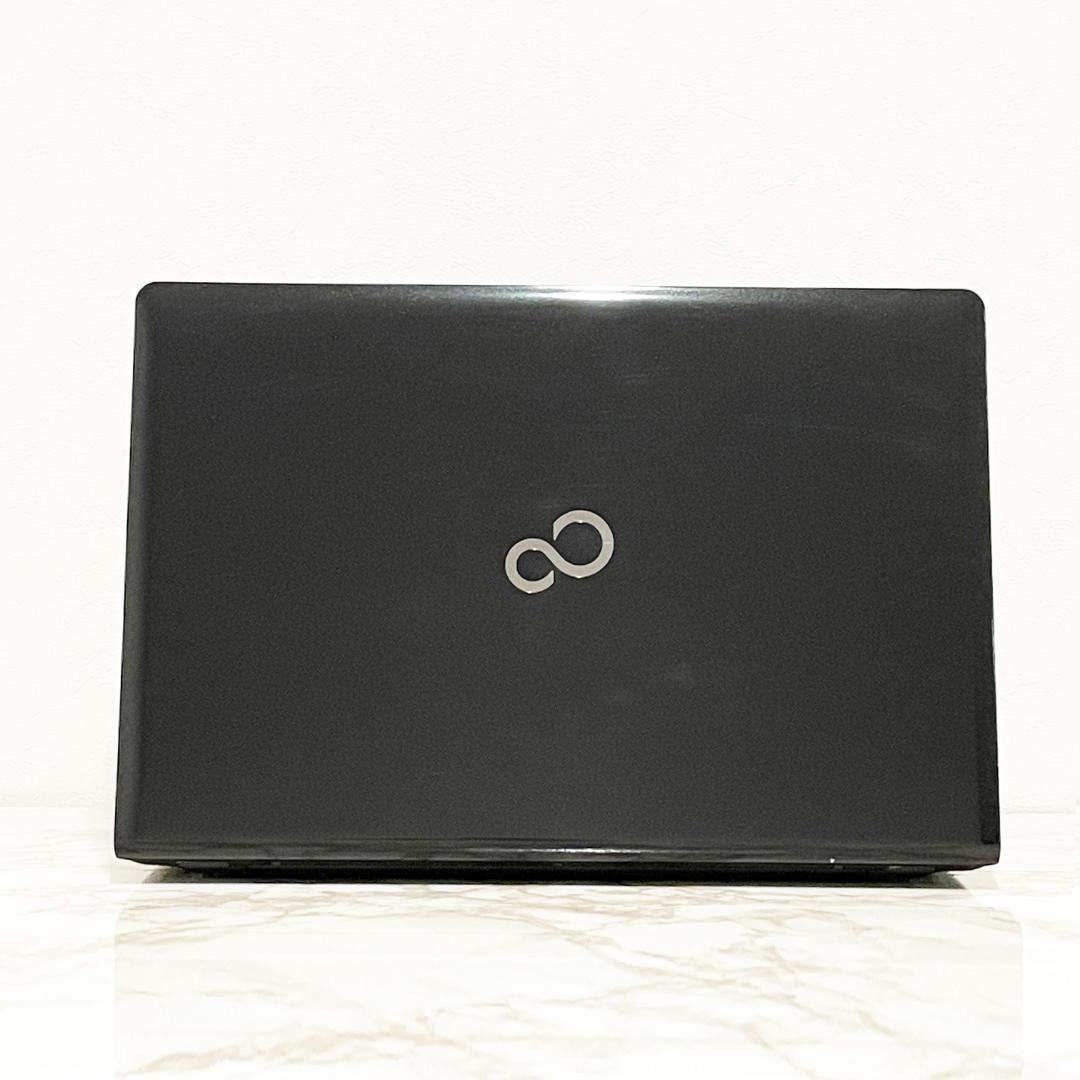 らくらくメ➝ 初心者向け♡快適SSD&webカメラ❗富士通 AH30W♡すぐ使える 8Ccdl-m40318365773 とケーブル