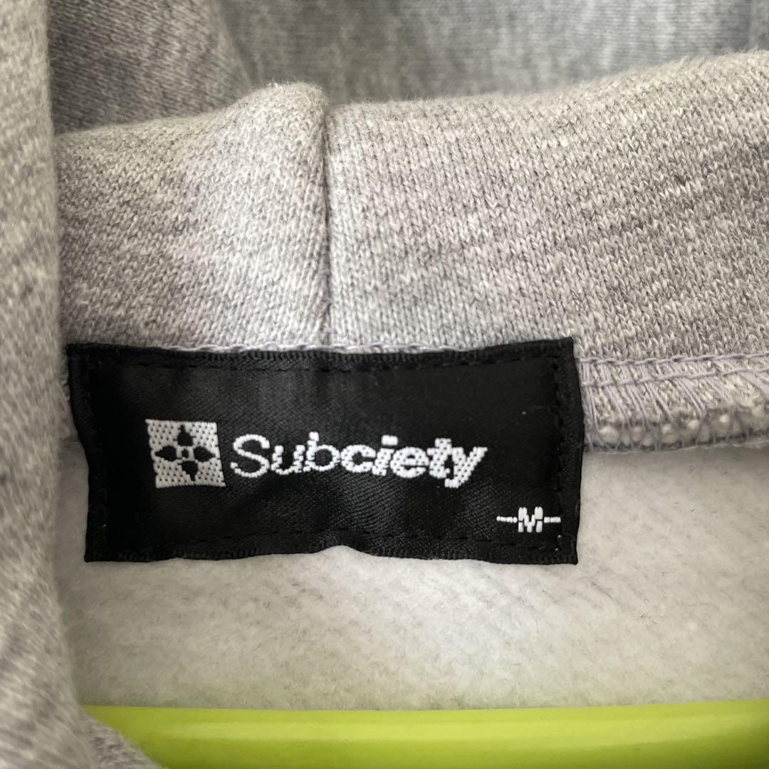 Subciety サブサエティ　パーカー　グレー　完売商品