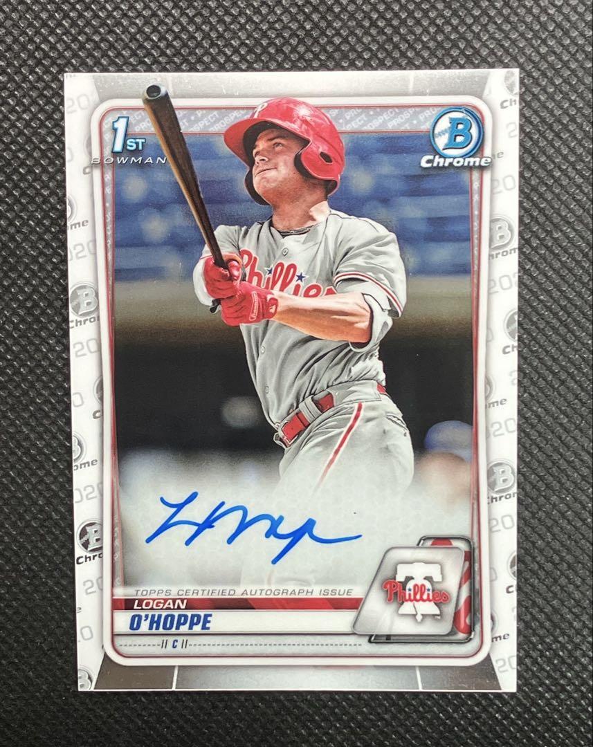 Bowman Logan O'hoppe Auto オホッピー Topps