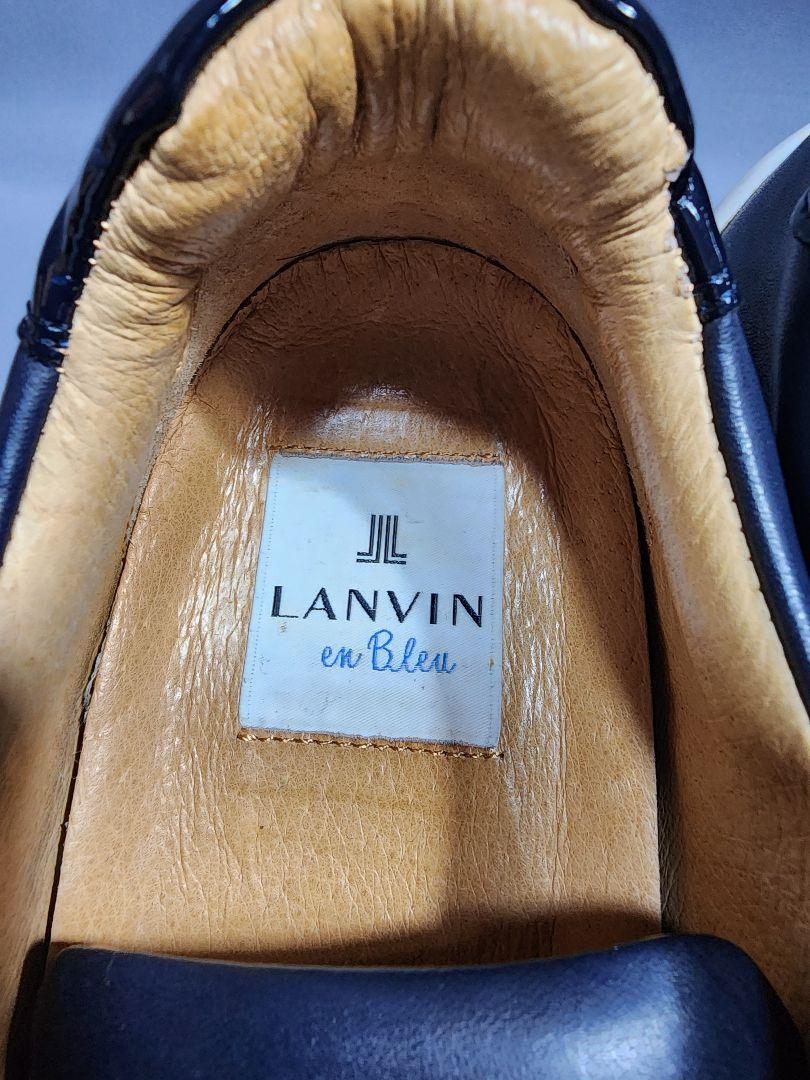 ランバン オン ブルー LANVIN en Bleu カジュアルレザー