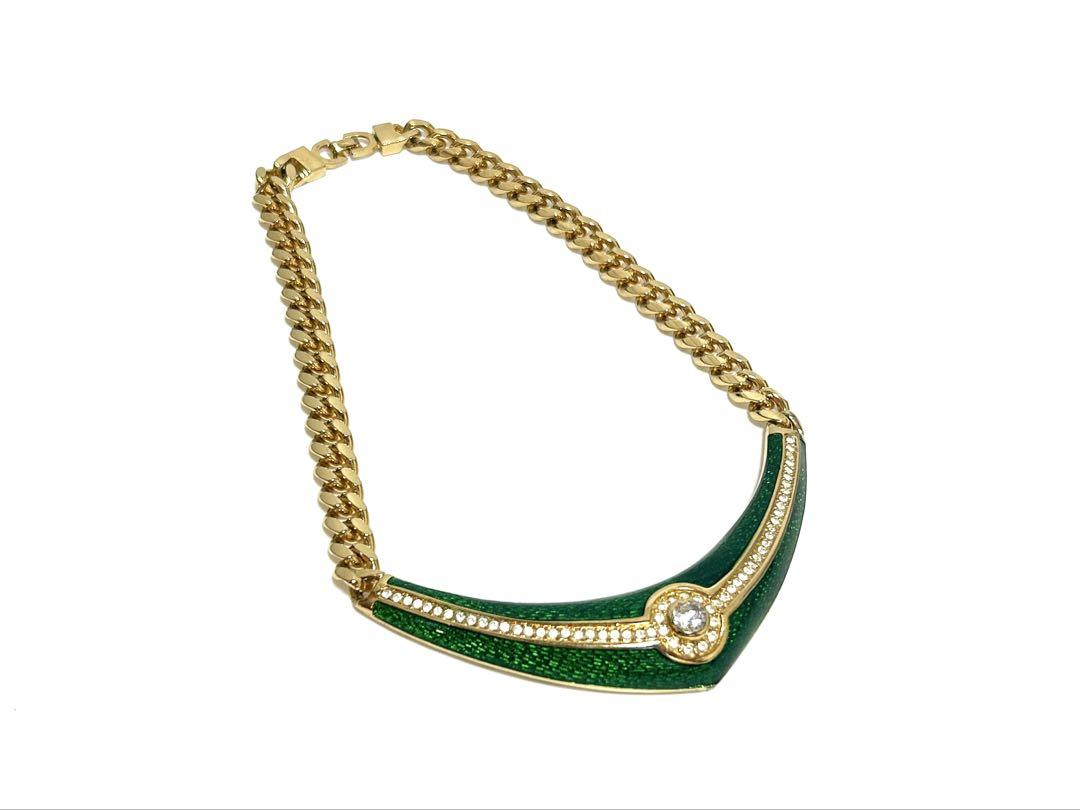 【美品】Christian Dior ディオール　ネックレス　K1.2.1