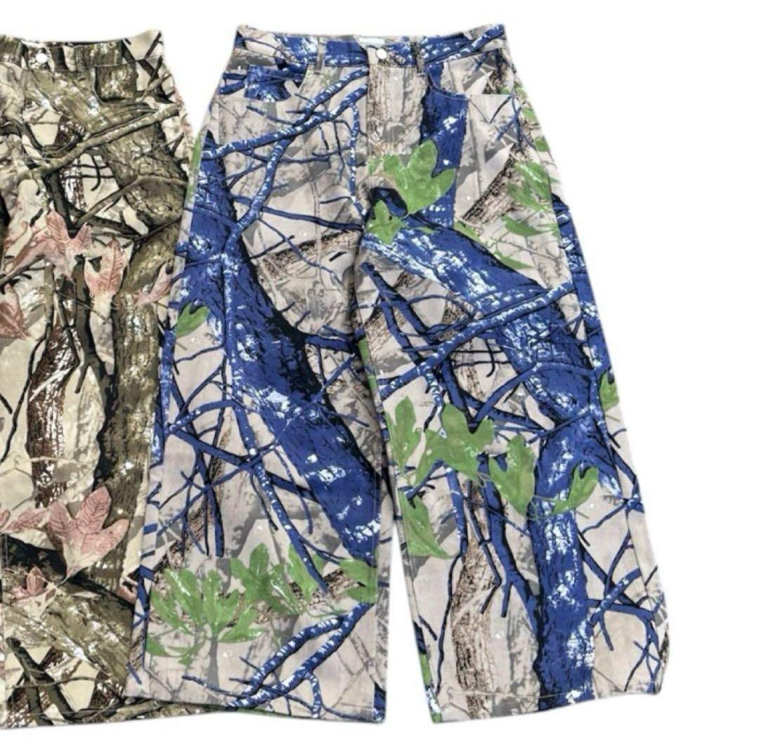 【Deaile】 Real Tree Baggy Pants Lサイズ (美品)