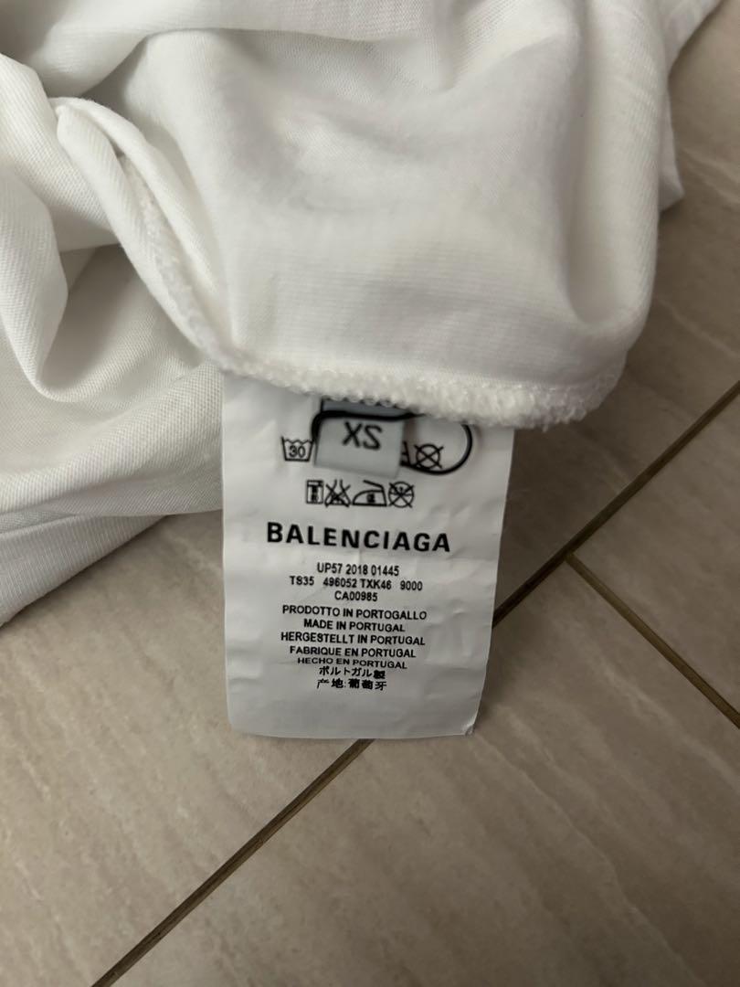 BALENCIAGA/バレンシアガ Tシャツ ホワイト