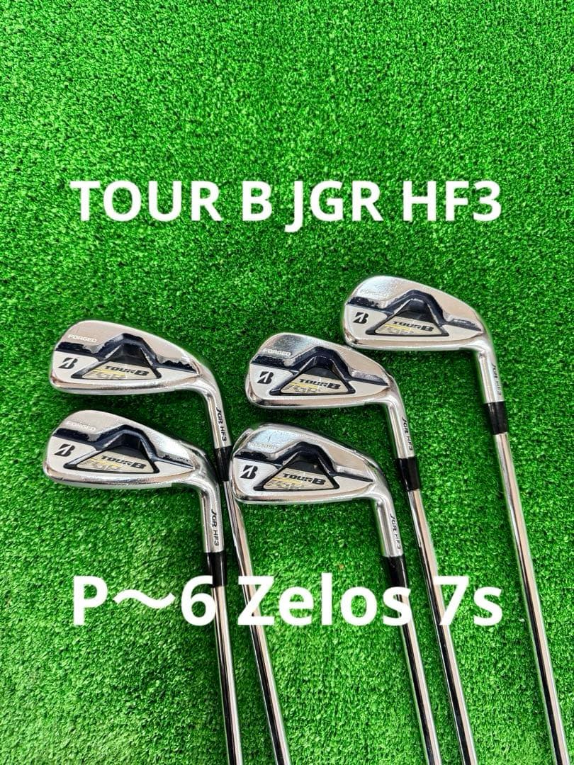 TOUR B JGR HF3 P〜6 Zelos 7sBRIDGESTONE GOLF