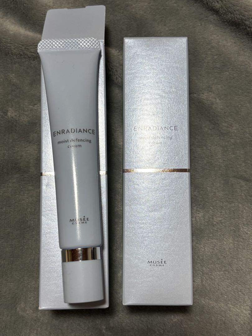 MUSEEcosmeミュゼコスメ　モイストディフェンシングクリーム1つ美容液2つ 試してみた】エンラディアンス モイストディフェンシング