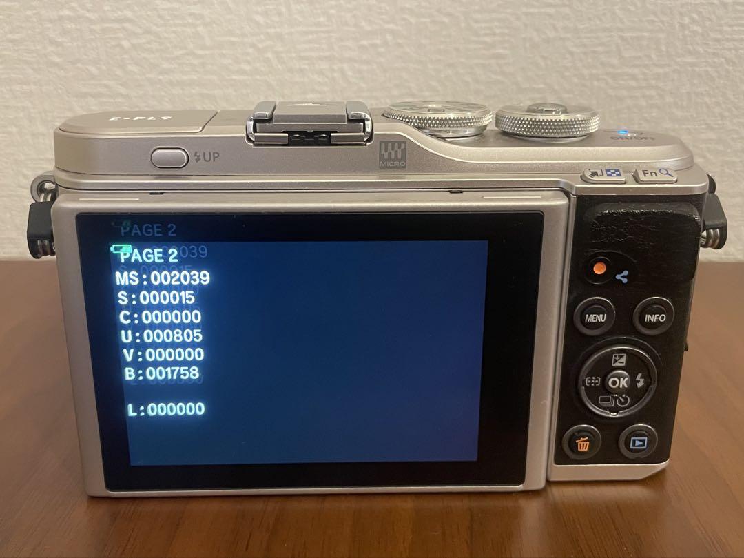 OLYMPUS PEN E−PL9 EZダブルズームキット ブラック