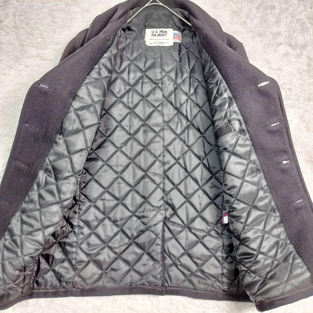極美品✨ショット PEA JACKET US.740N USA製キルティング