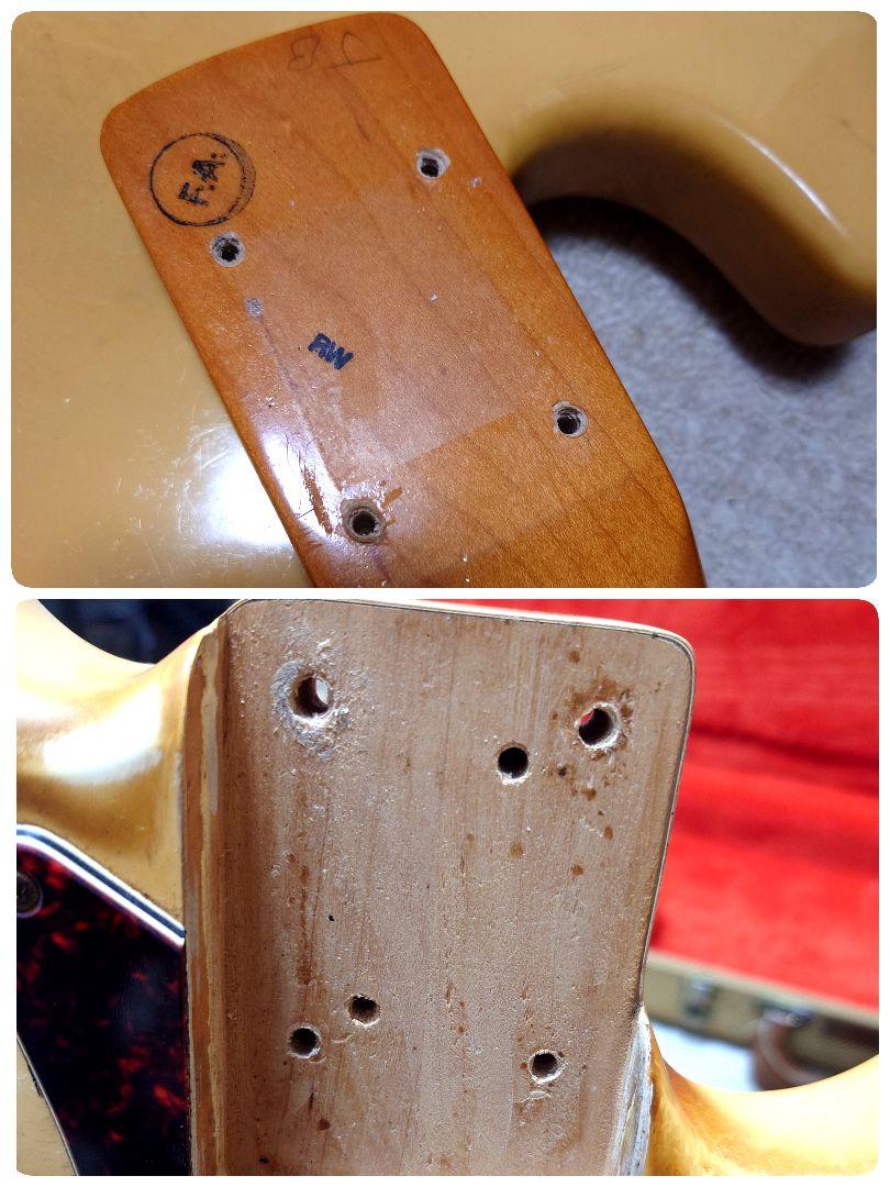 ベース Fender USA Vntage series 62JAZZ BASS
