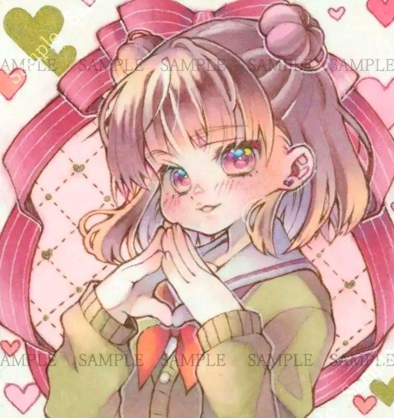 手描きイラスト オリジナル バレンタイン - メルカリ