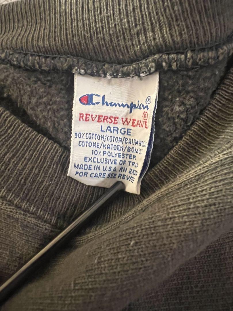 Champion Reverse Weave スウェット オリーブグリーン