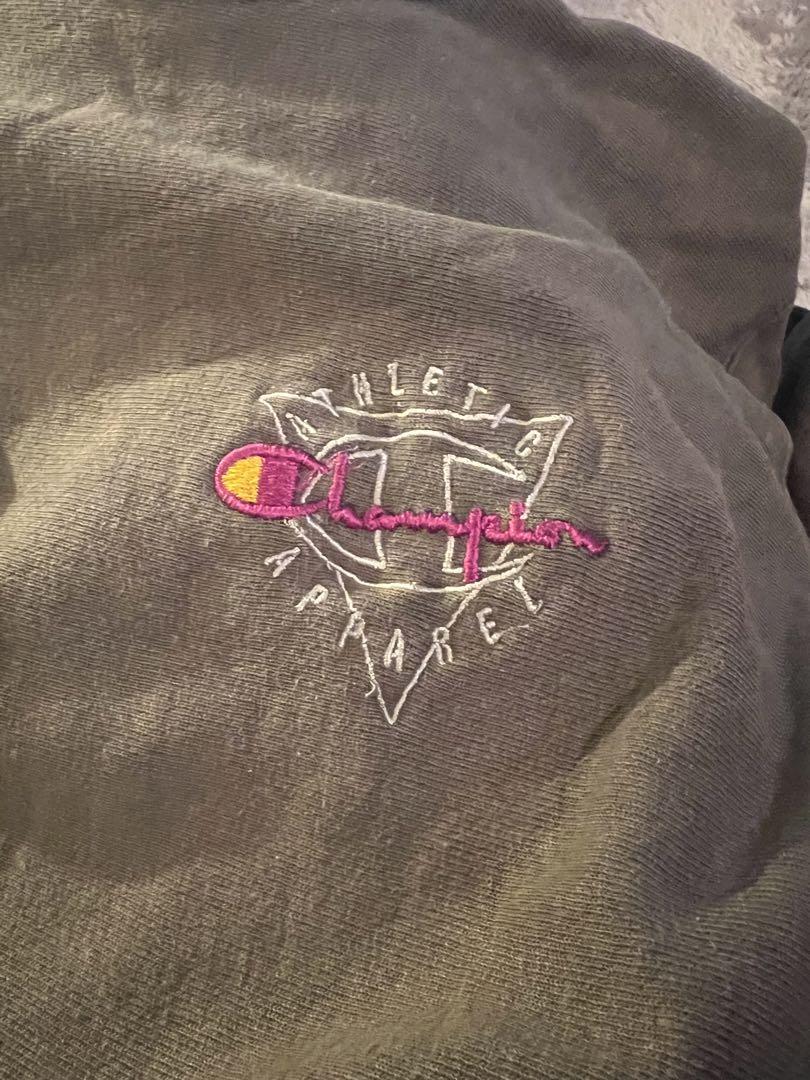 Champion Reverse Weave スウェット オリーブグリーン