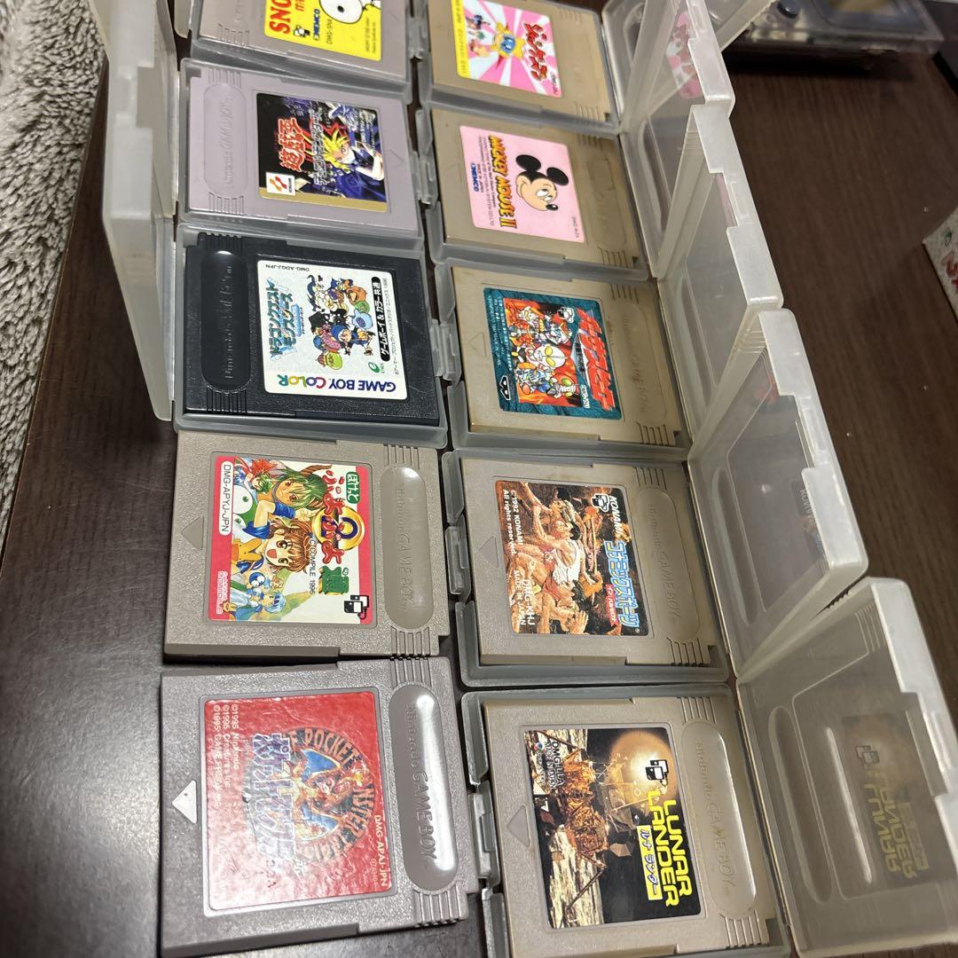 ゲームボーイソフトまとめ売り